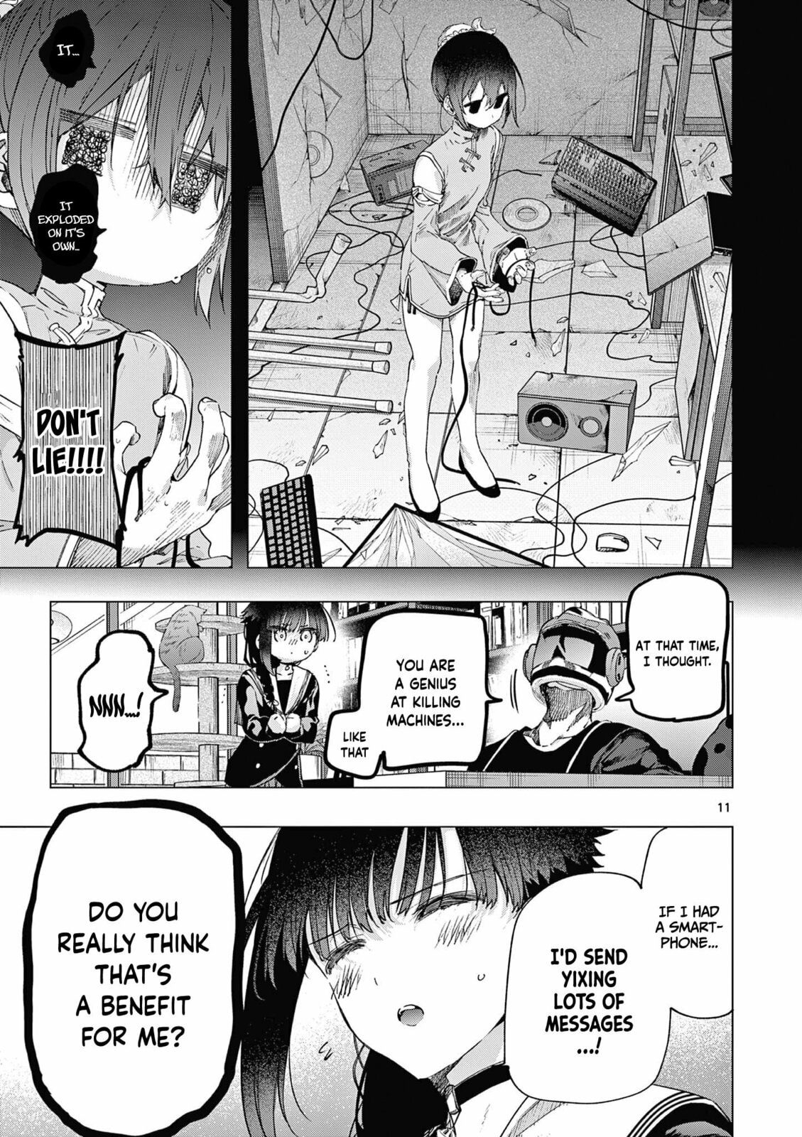 You are Ms. Servant. Chapter 68 page 12 - 