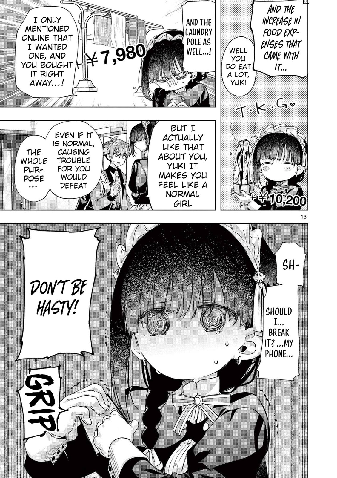 You are Ms. Servant. Chapter 74 page 13 - 