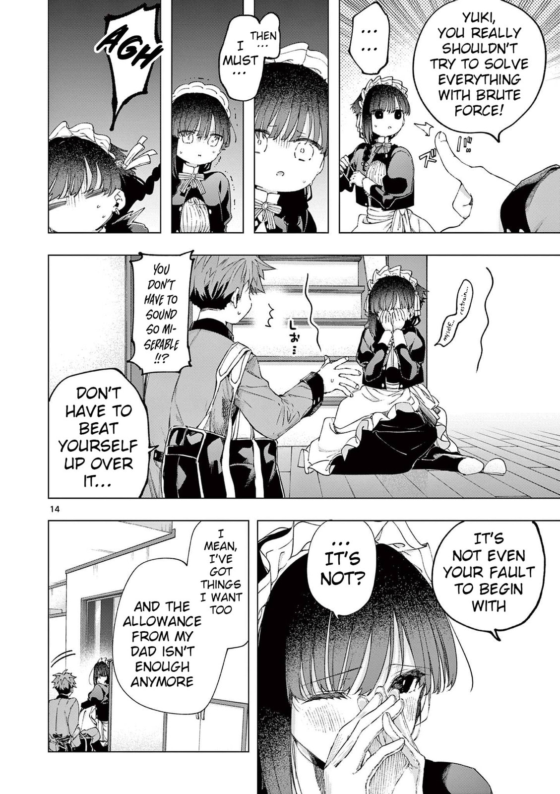 You are Ms. Servant. Chapter 74 page 14 - 