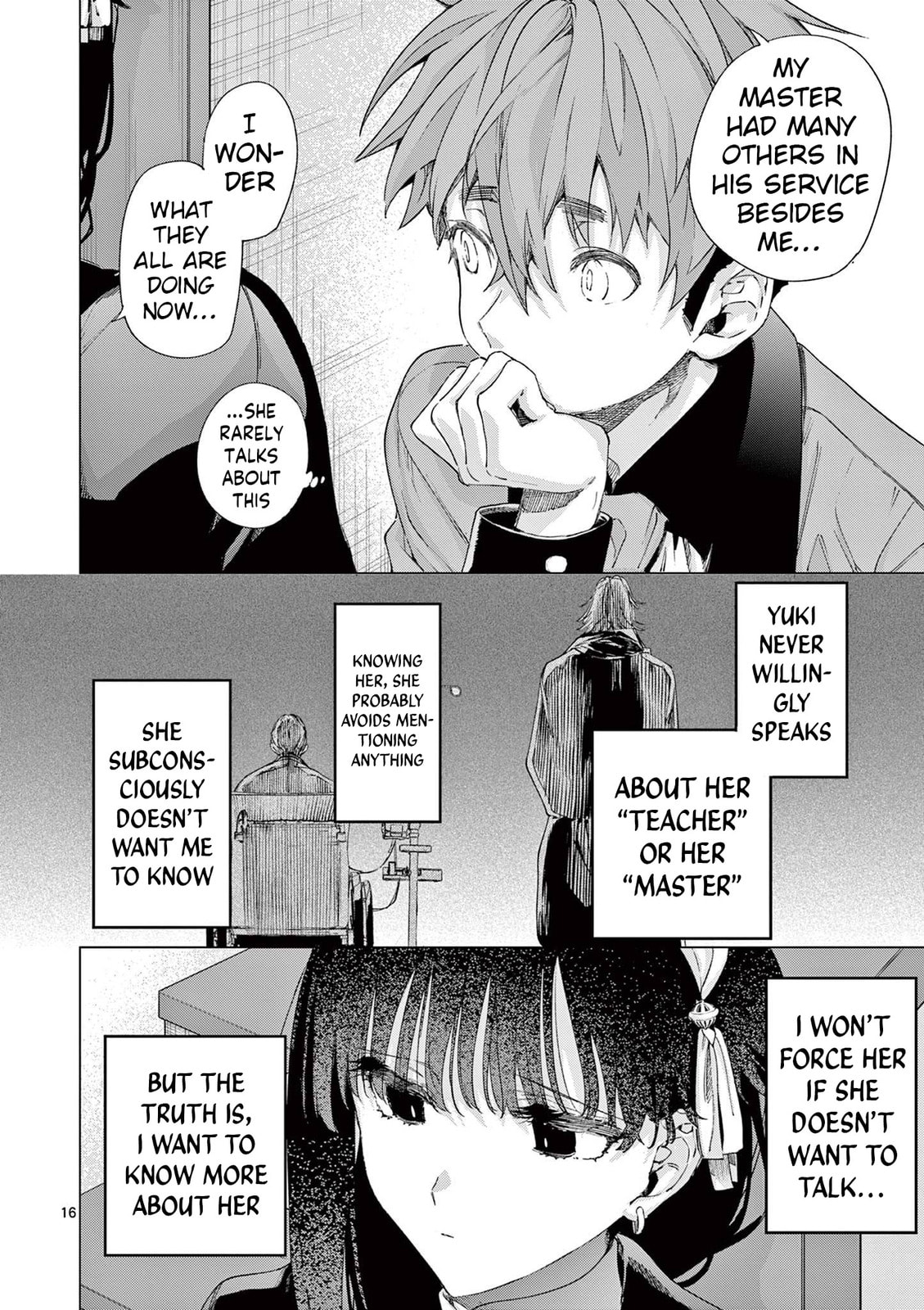 You are Ms. Servant. Chapter 74 page 16 - 