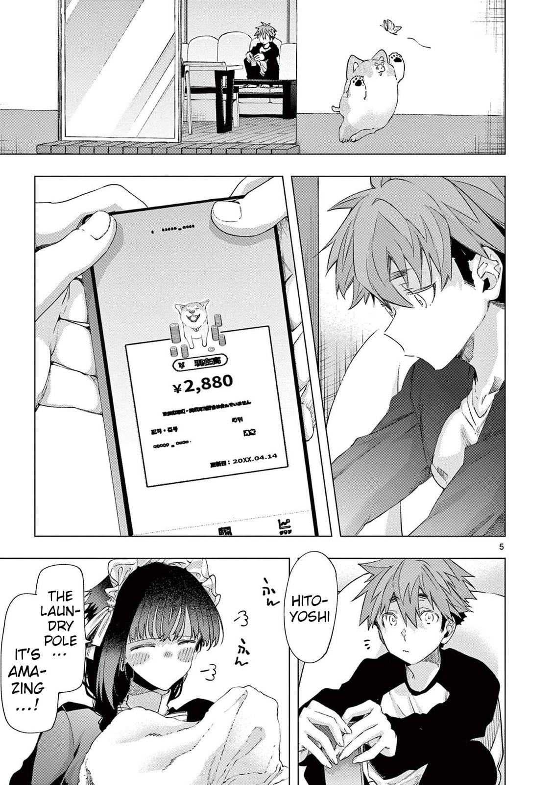 You are Ms. Servant. Chapter 74 page 5 - 