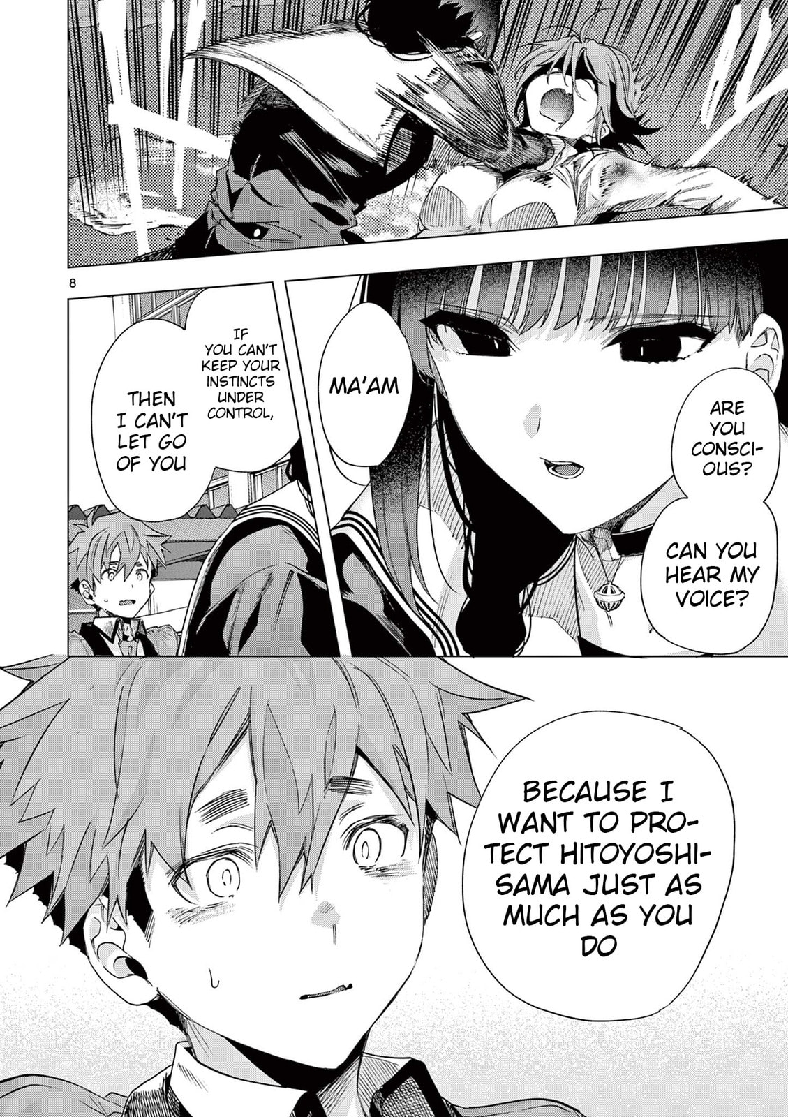 You are Ms. Servant. Chapter 82 page 8 - 