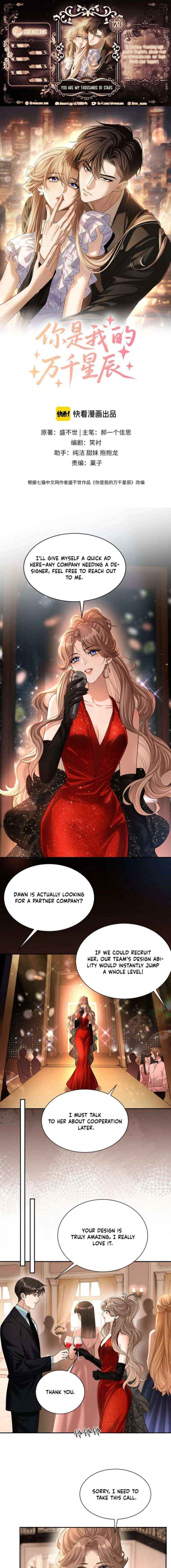 You Are My Thousands of Stars Chapter 28 page 1 - 