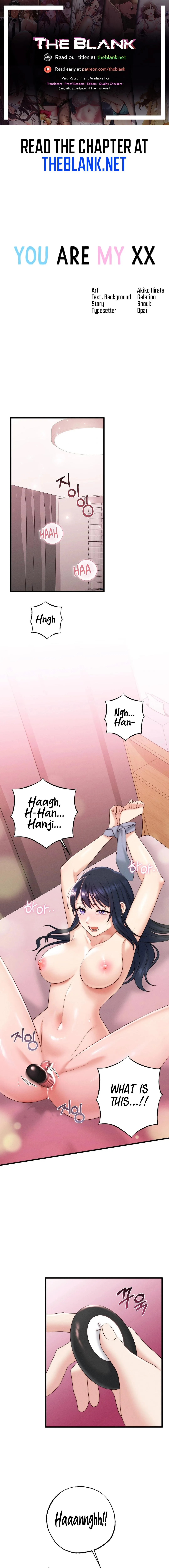 You are my XX Chapter 13 page 1 - 