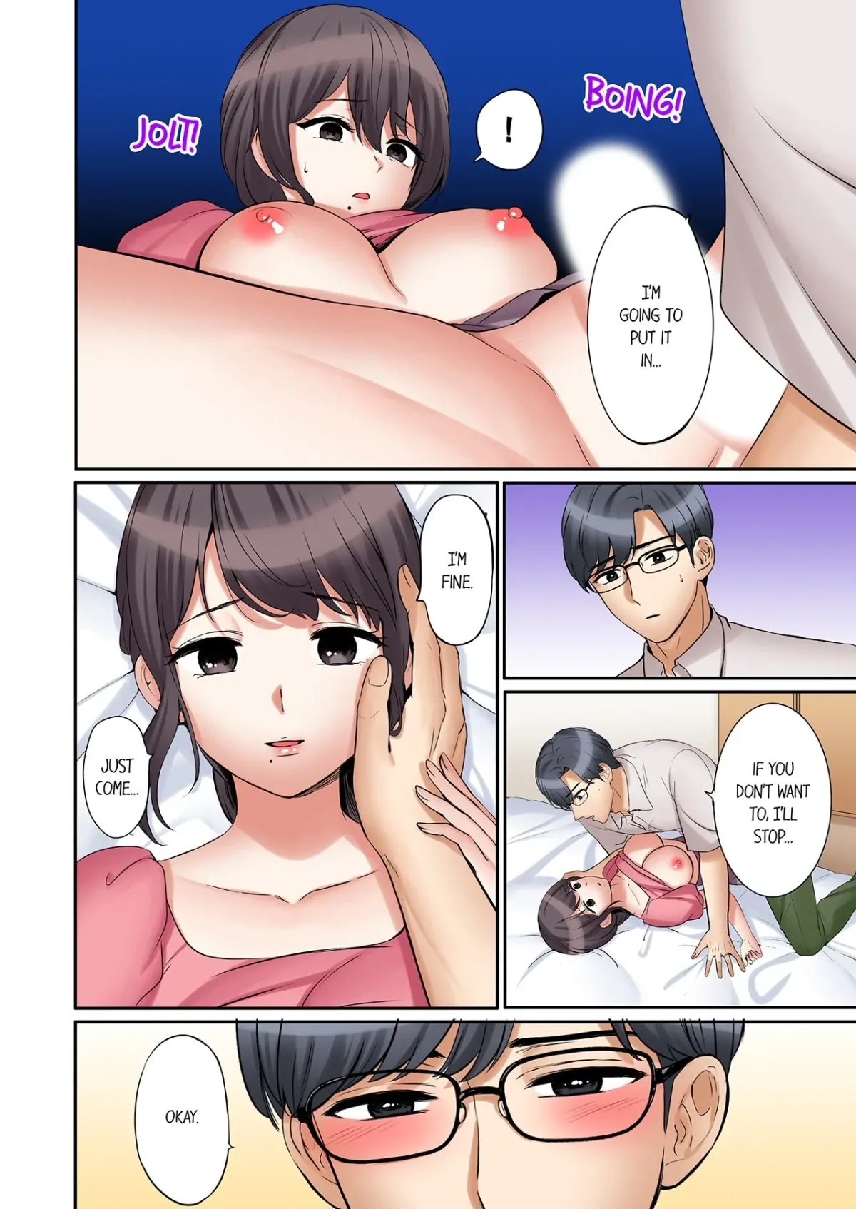 You can cum three more times, right?