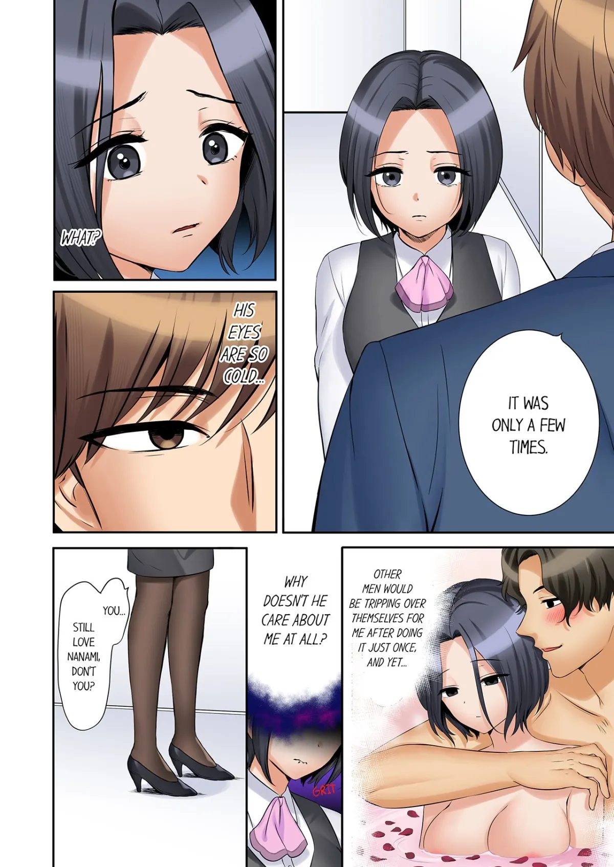 You can cum three more times, right?