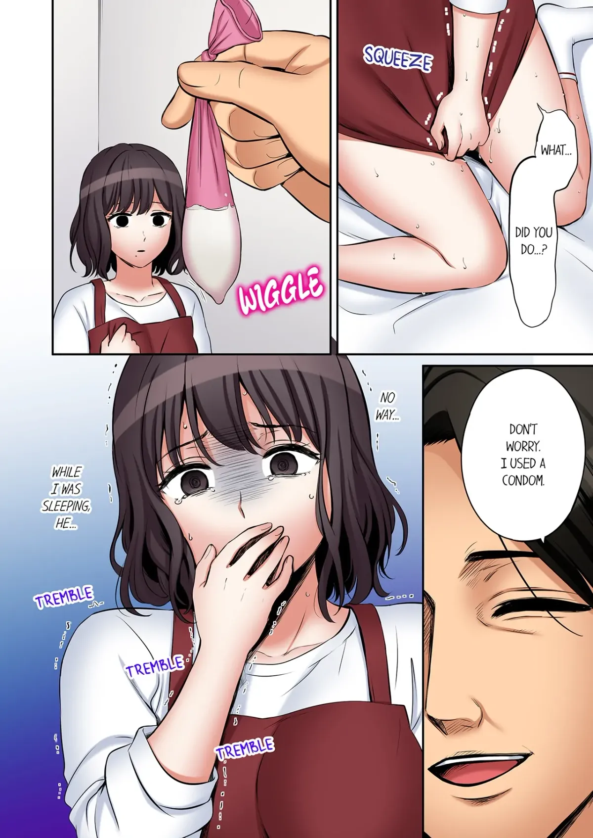 You can cum three more times, right?
