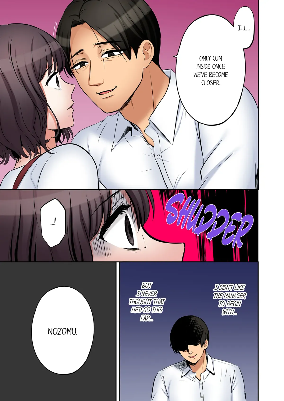 You can cum three more times, right?