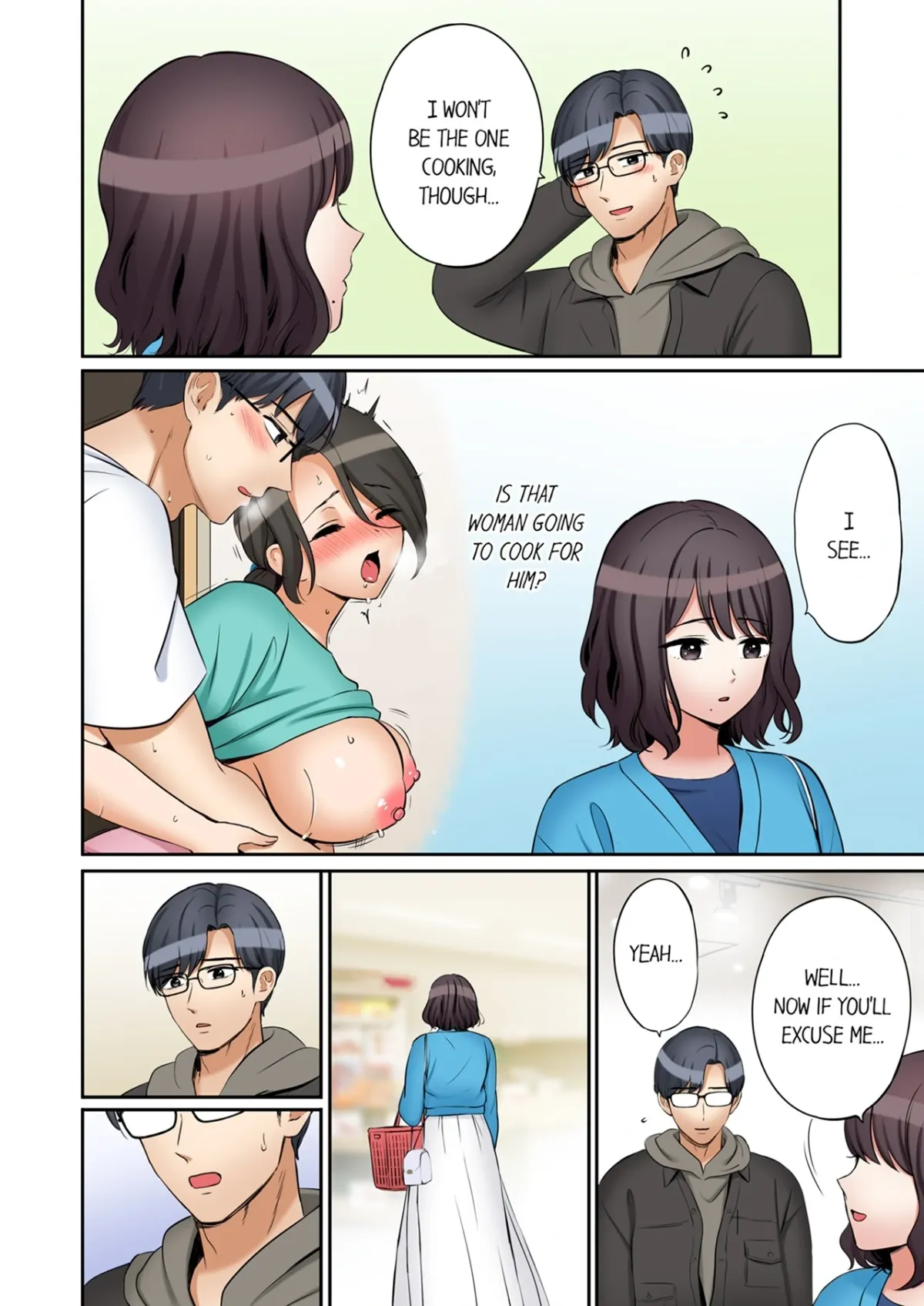 You can cum three more times, right?