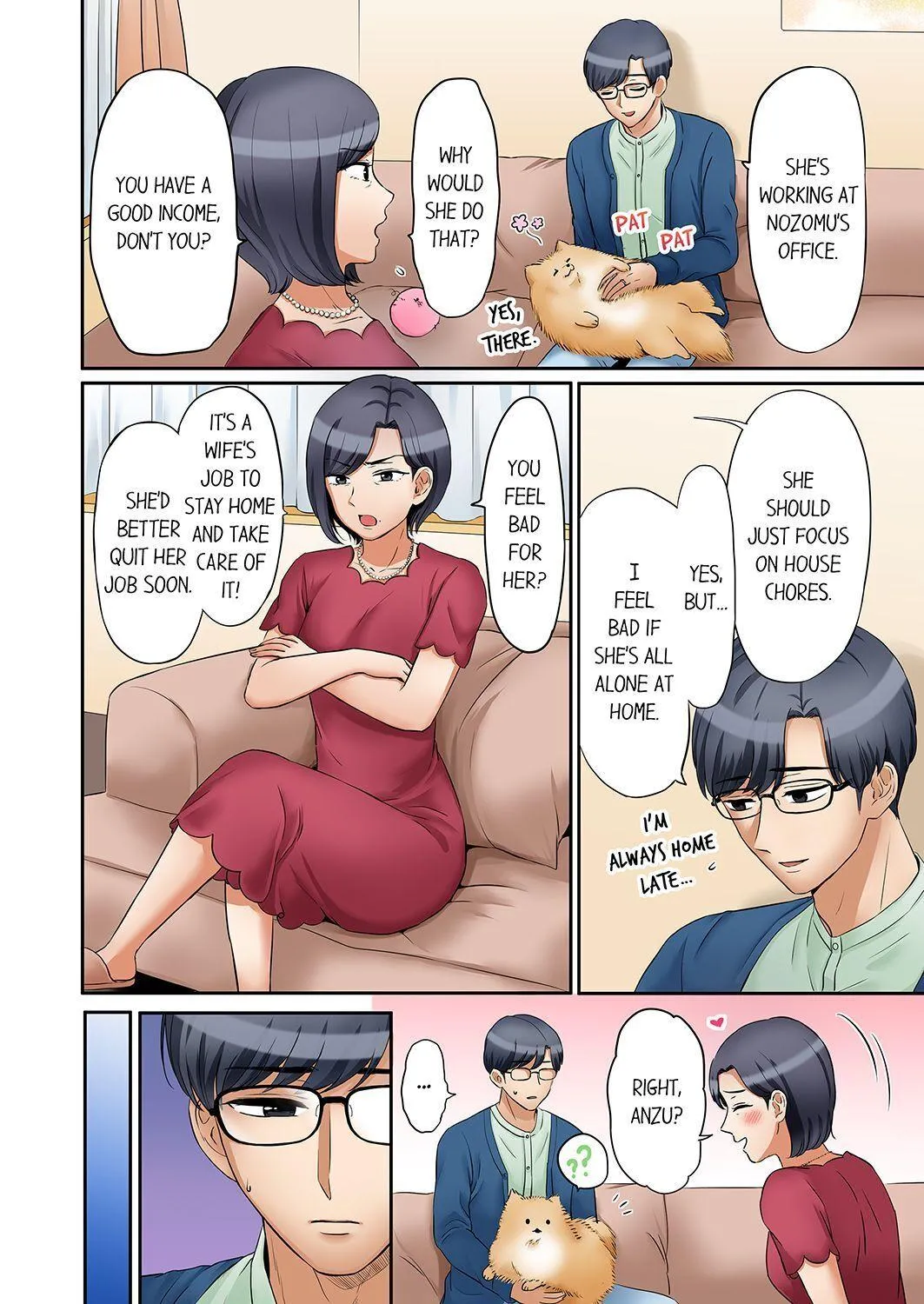 You can cum three more times, right?