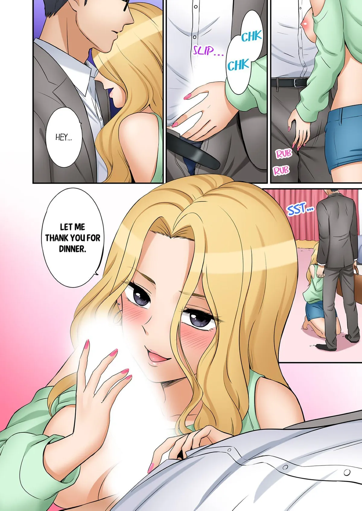 You can cum three more times, right?