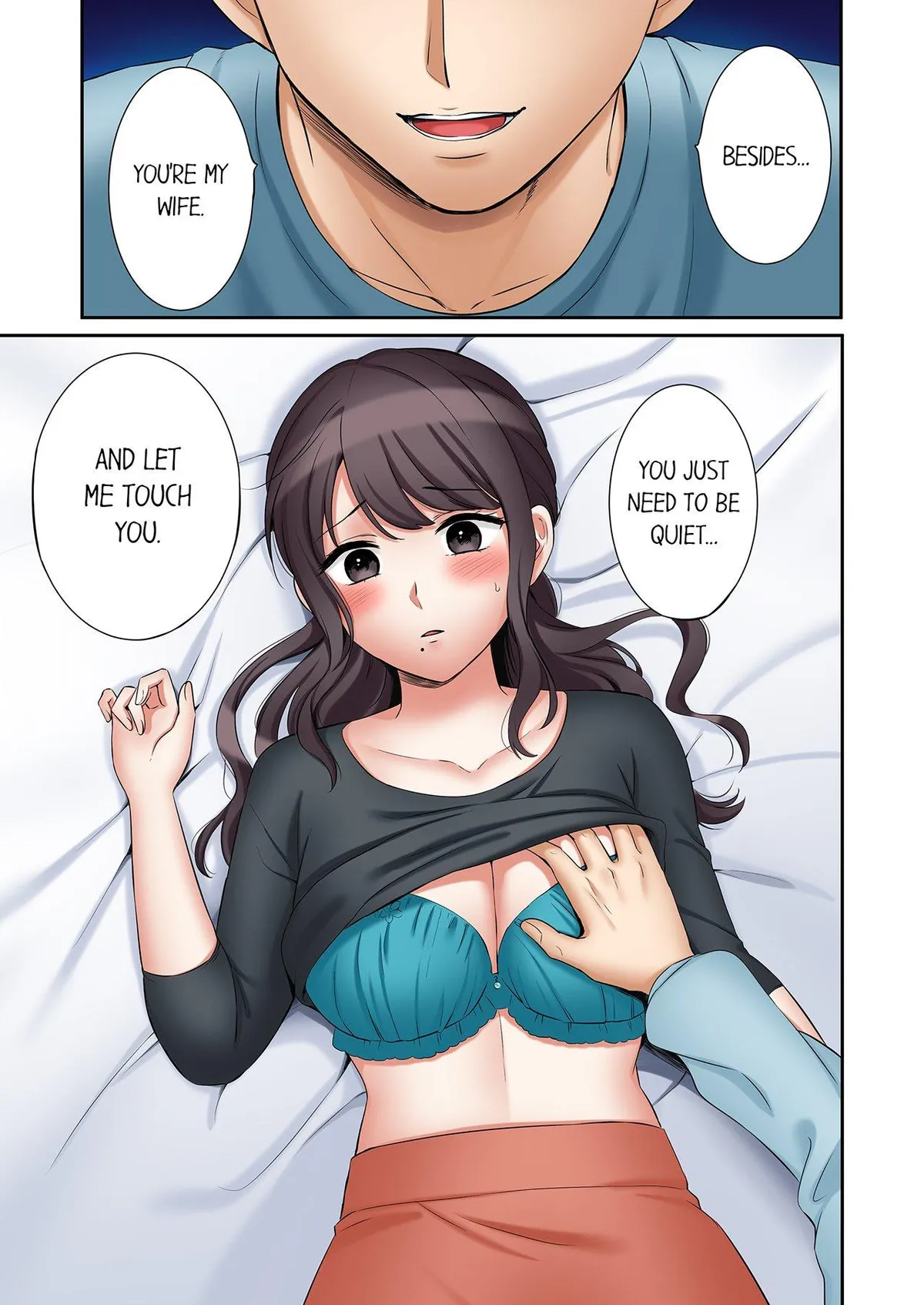 You can cum three more times, right?