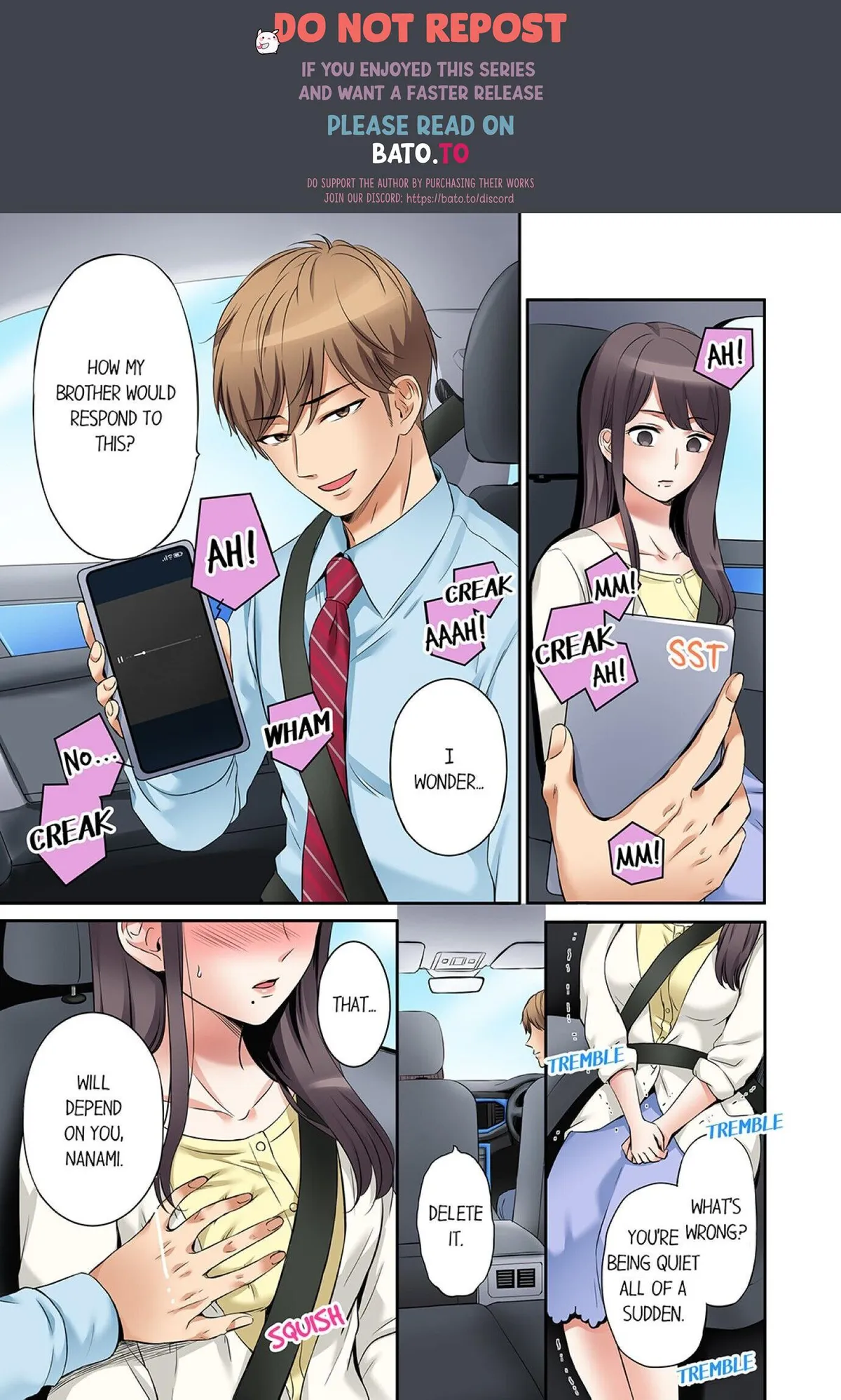 You can cum three more times, right?