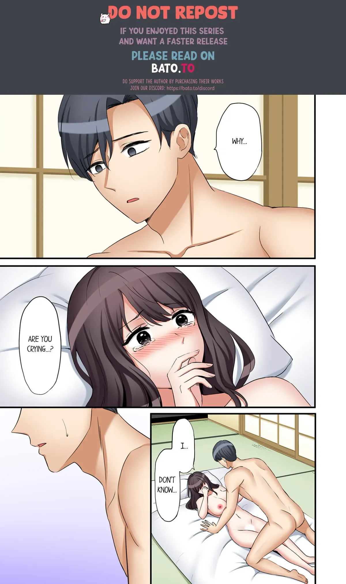 You can cum three more times, right?