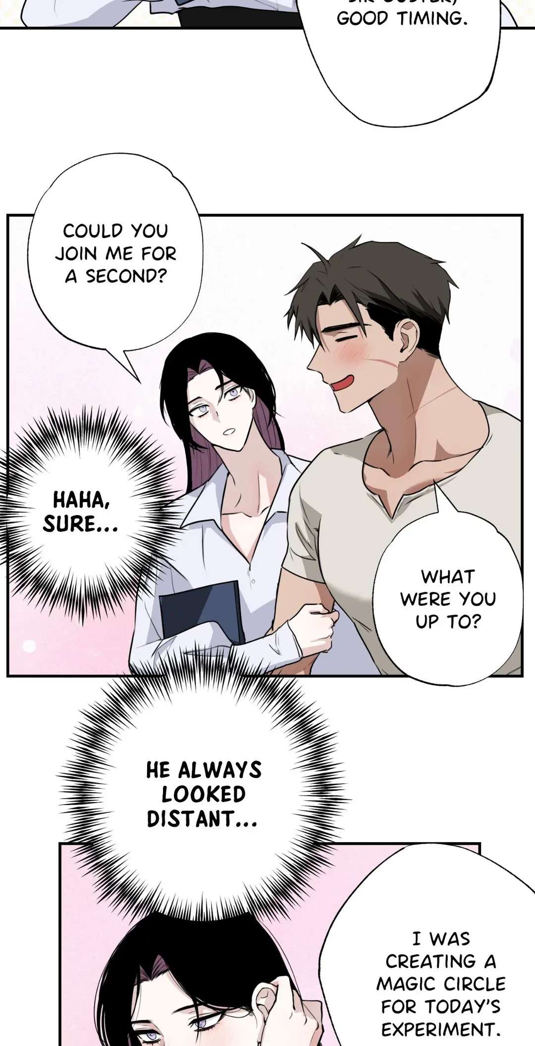 You Can’t Come, Sir! Chapter 11 page 36 - 