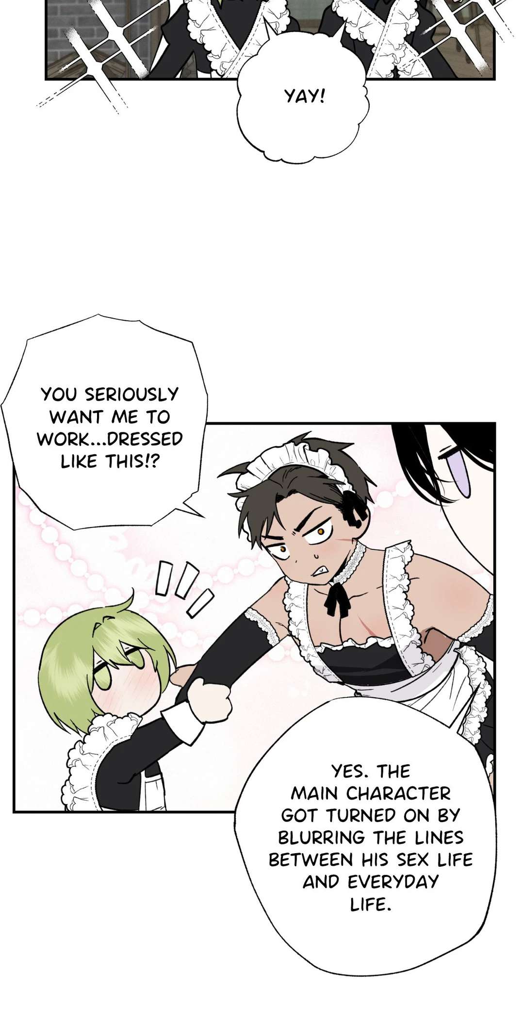 You Can’t Come, Sir! Chapter 17 page 22 - 