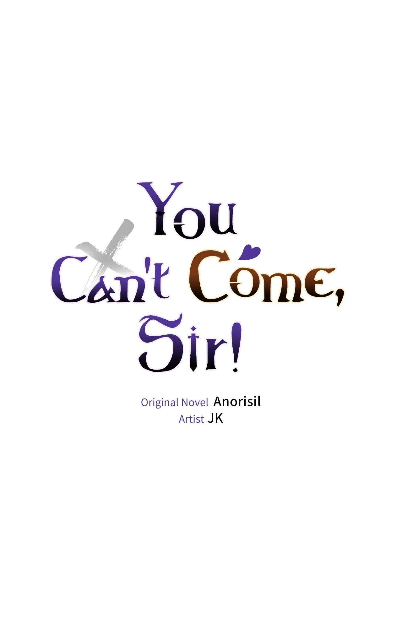 You Can’t Come, Sir! Chapter 19 page 1 - 