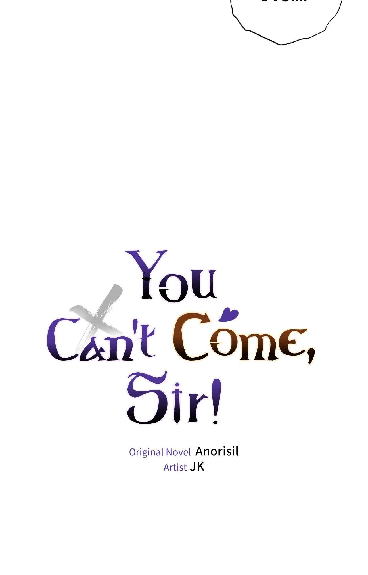 You Can’t Come, Sir! Chapter 20 page 13 - 