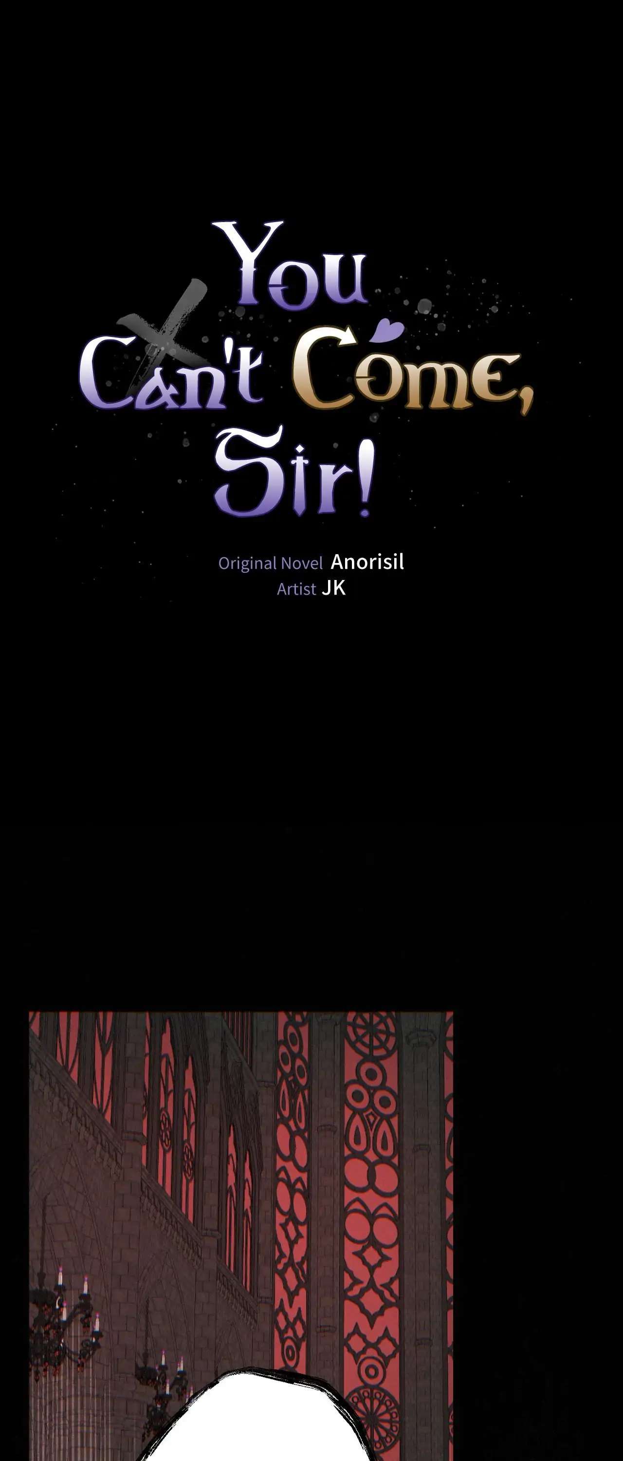 You Can’t Come, Sir! Chapter 23 page 1 - 