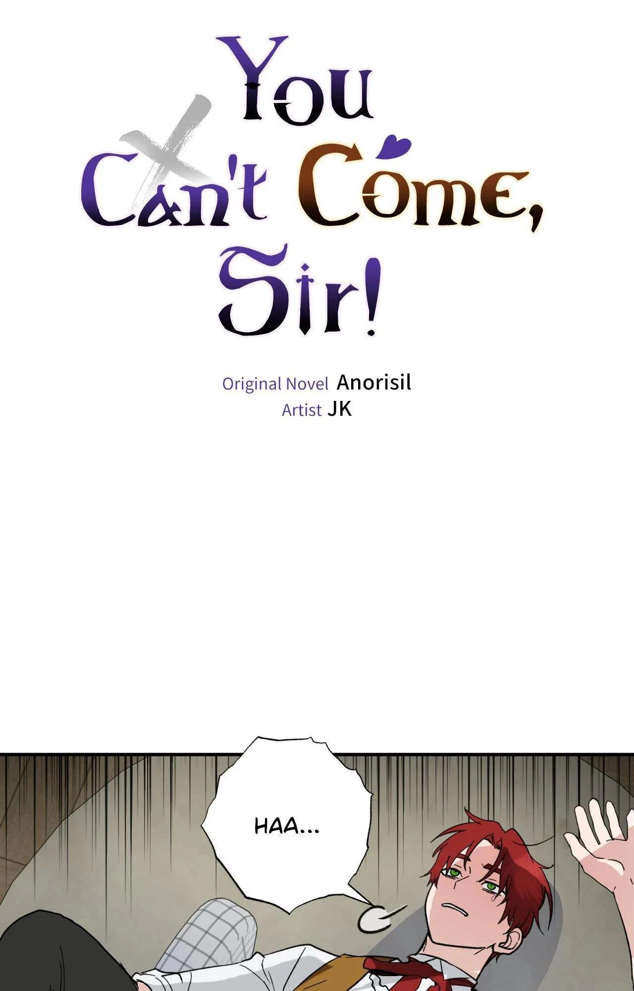 You Can’t Come, Sir! Chapter 25 page 7 - 