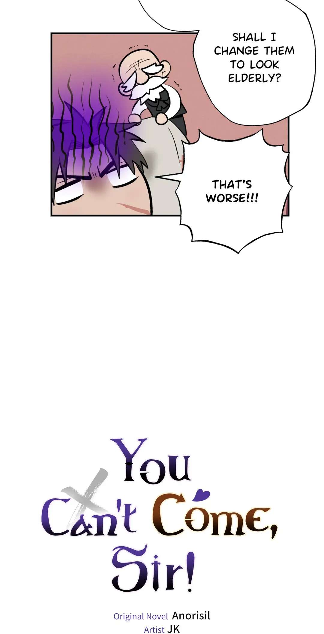 You Can’t Come, Sir! Chapter 8 page 27 - 