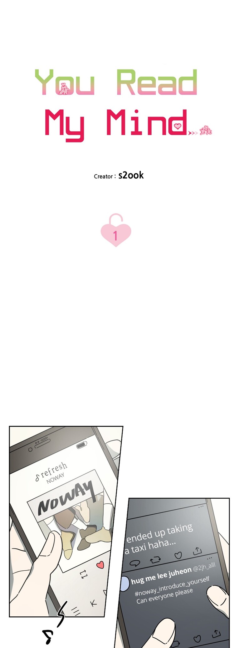 You Read My Mind Chapter 1 page 1 - 