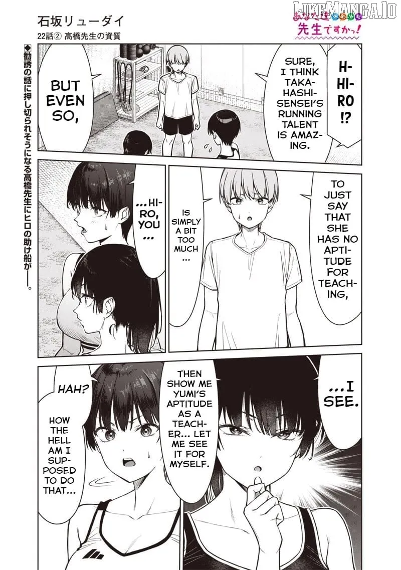 You still call yourselves teachers? Chapter 22.2 page 1 - 
