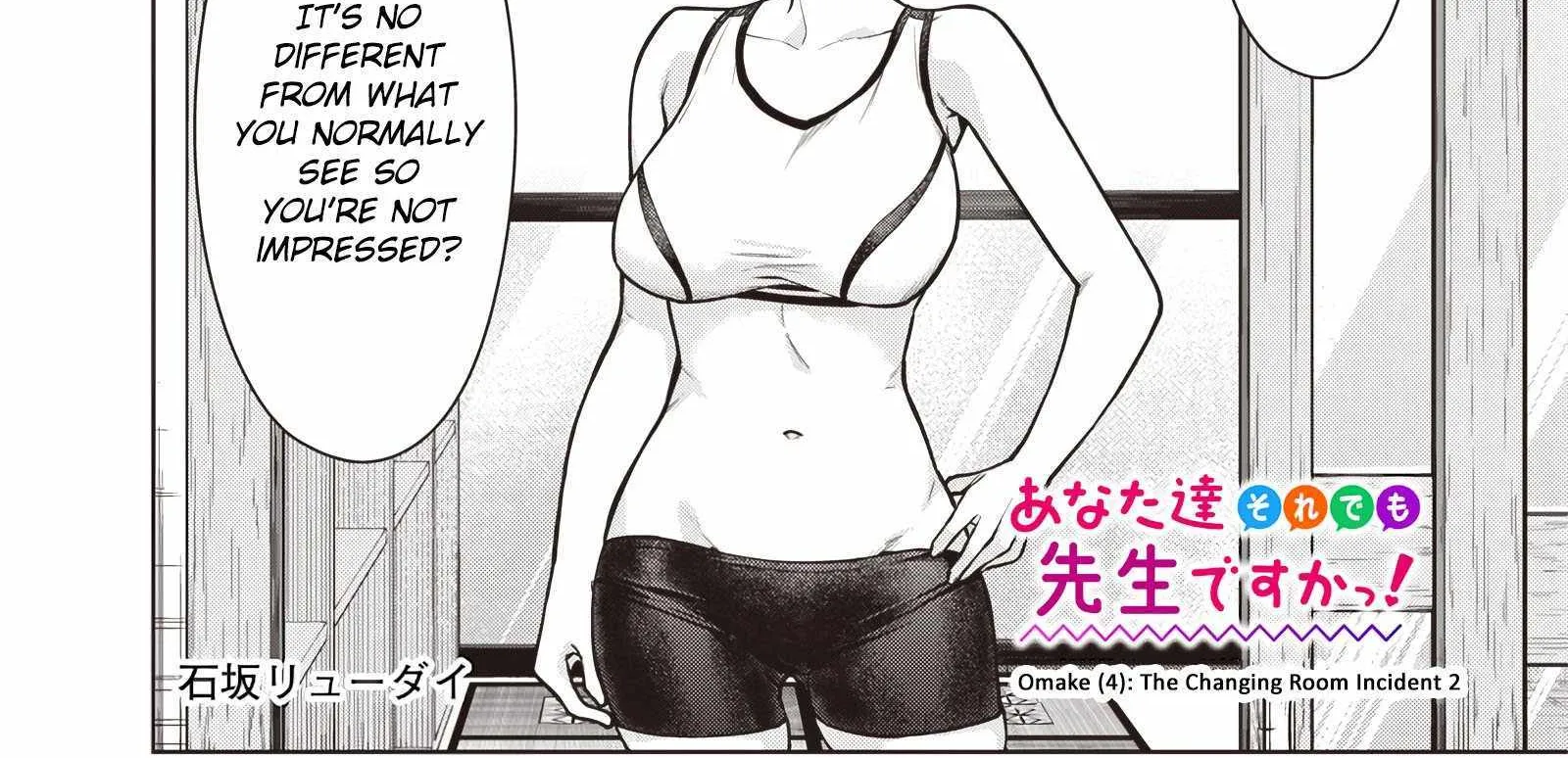 You still call yourselves teachers? Chapter 8.3 page 3 - 