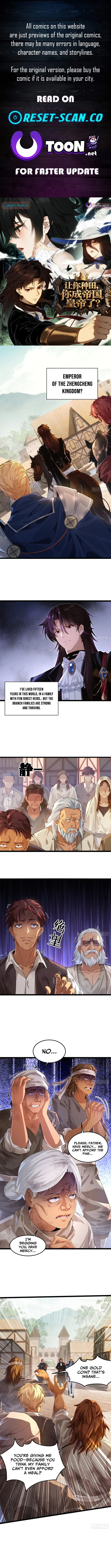 You Were Told to Farm, and You Became an Empire’s Emperor? Chapter 4 page 1 - 