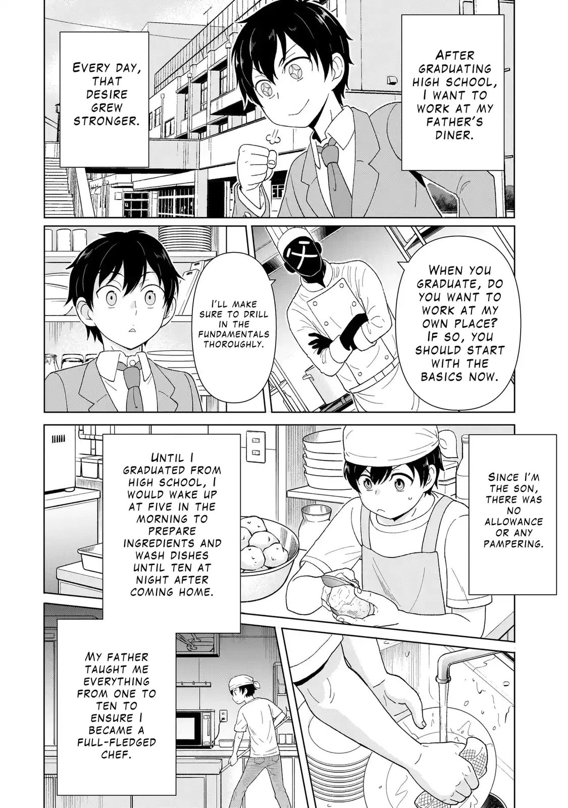 Youheidan no Ryouriban Chapter 1 page 8 - 