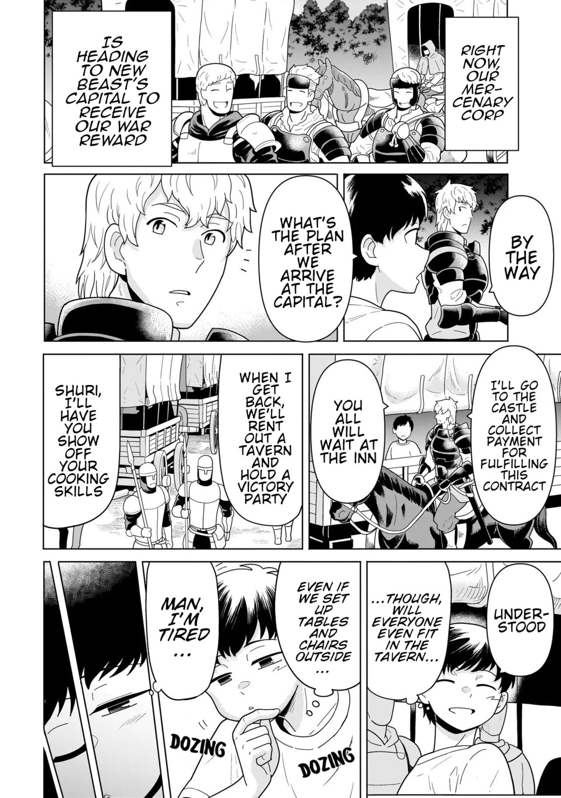 Youheidan no Ryouriban Chapter 13.1 page 4 - 