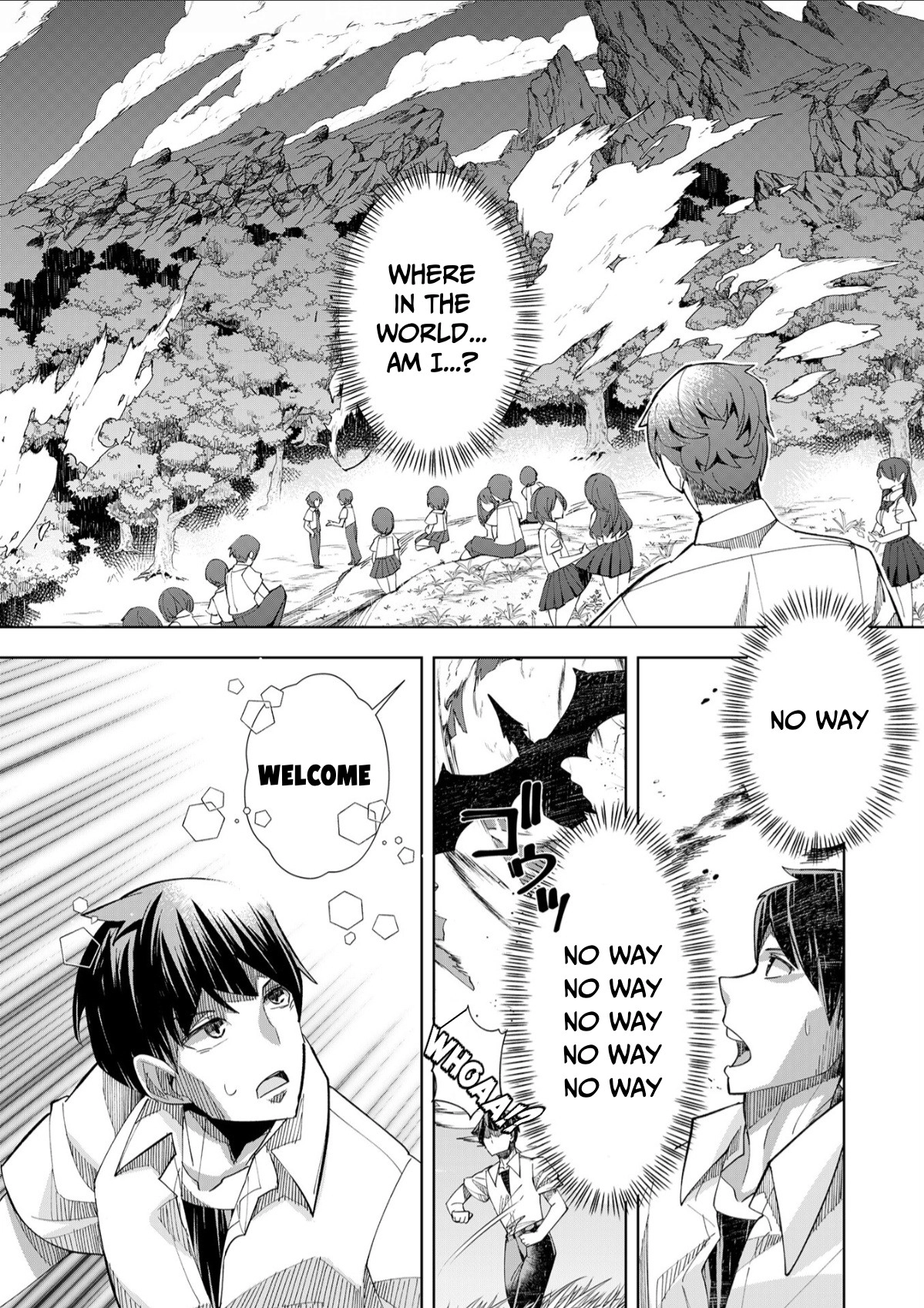 Youkoso Isekai e, dewa Shinde Kudasai. Chapter 1 page 21 - 