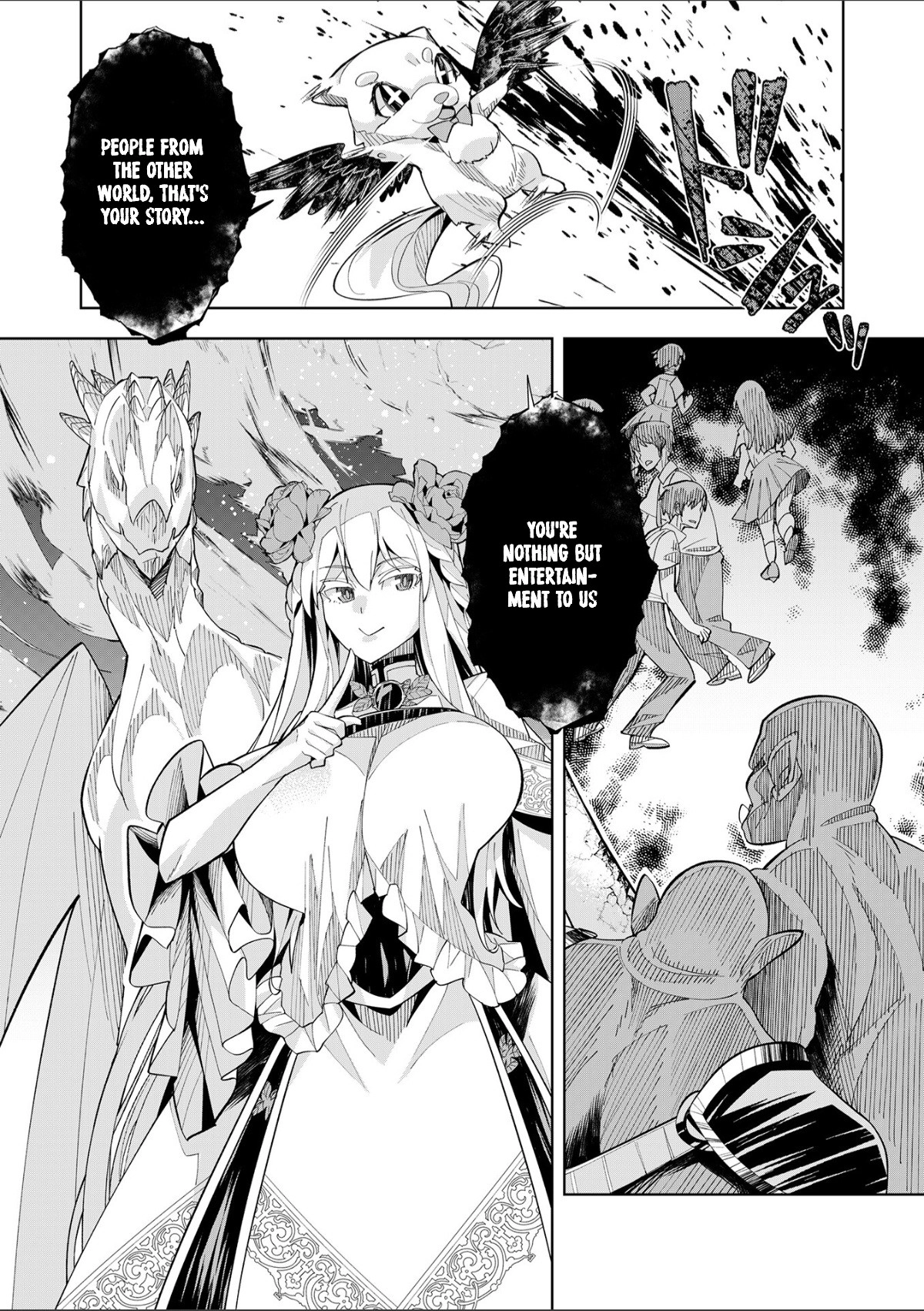 Youkoso Isekai e, dewa Shinde Kudasai. Chapter 1 page 35 - 