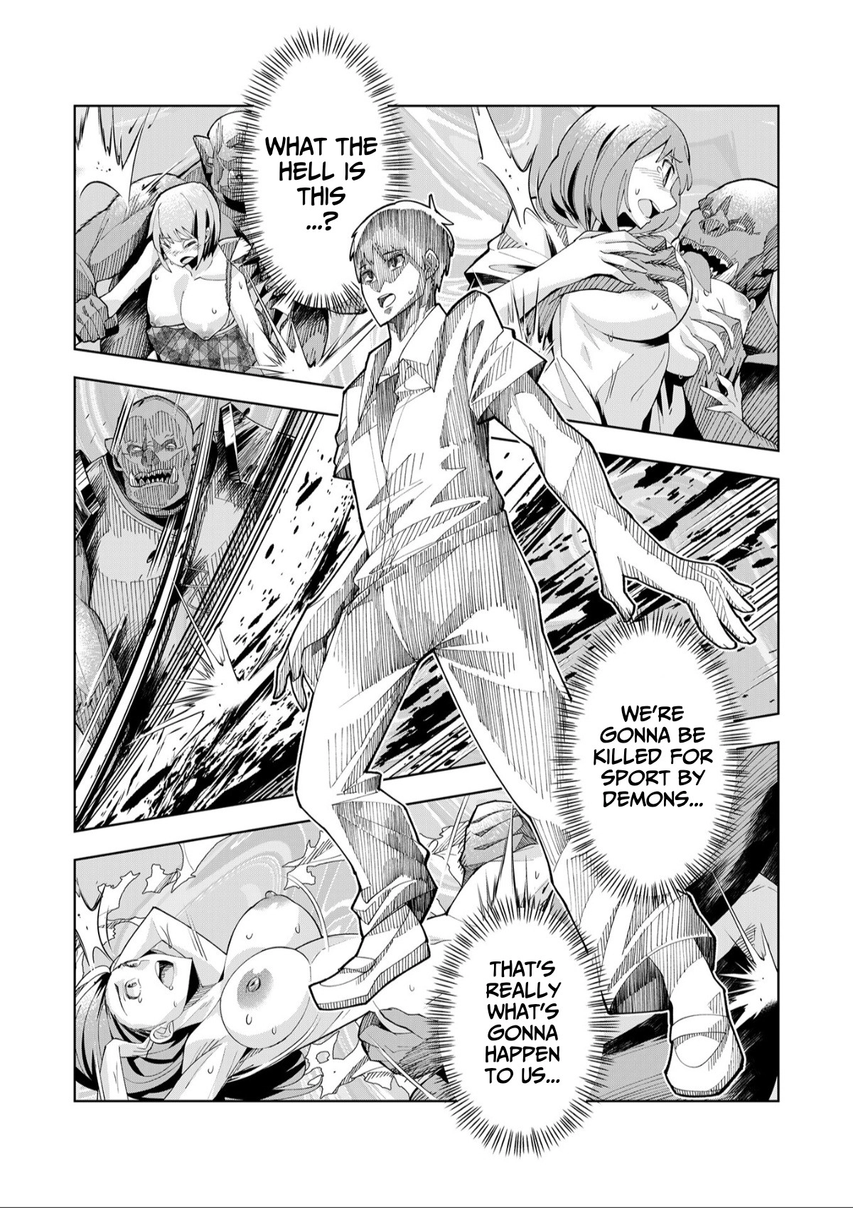 Youkoso Isekai e, dewa Shinde Kudasai. Chapter 1 page 37 - 