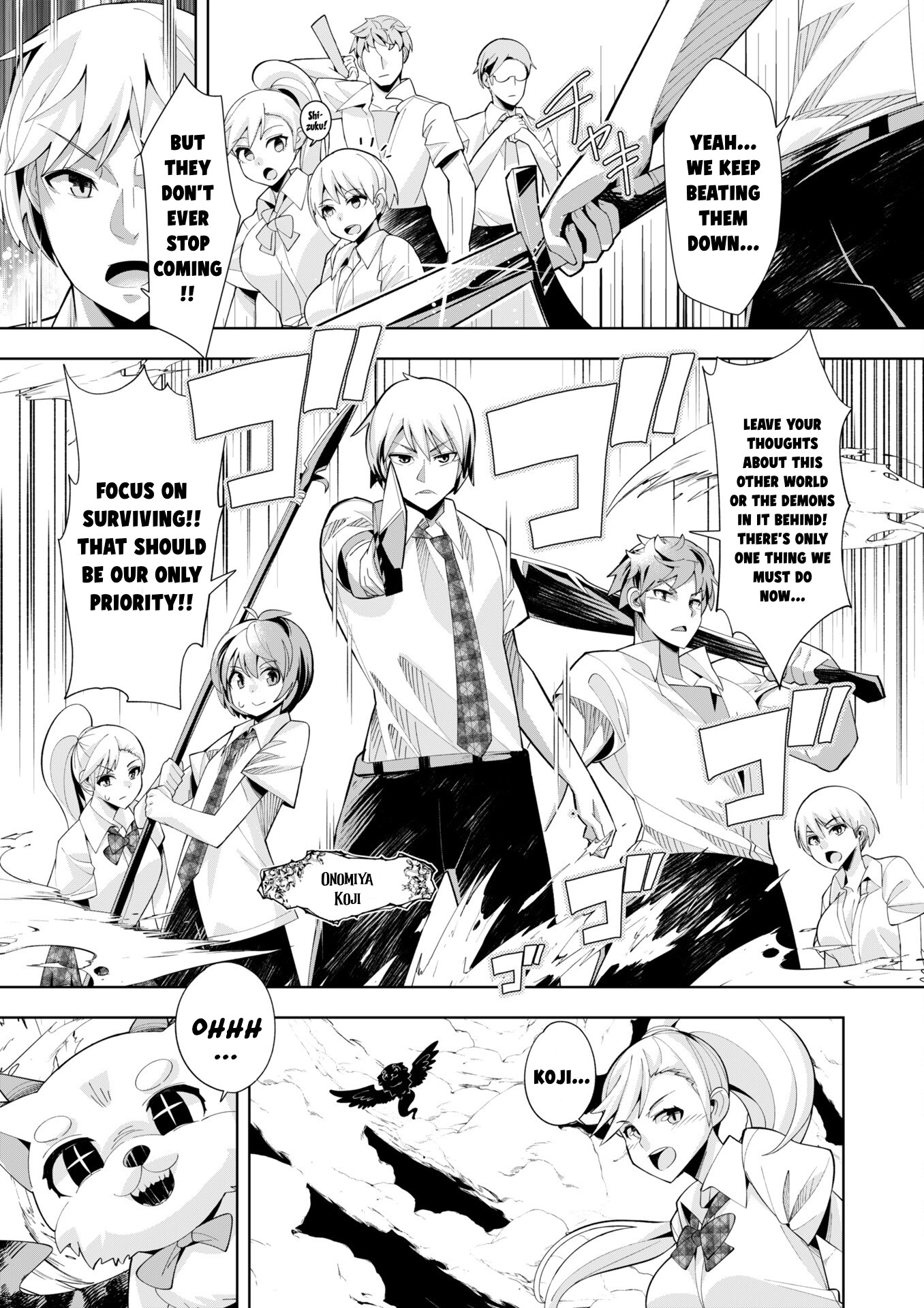 Youkoso Isekai e, dewa Shinde Kudasai. Chapter 2 page 19 - 