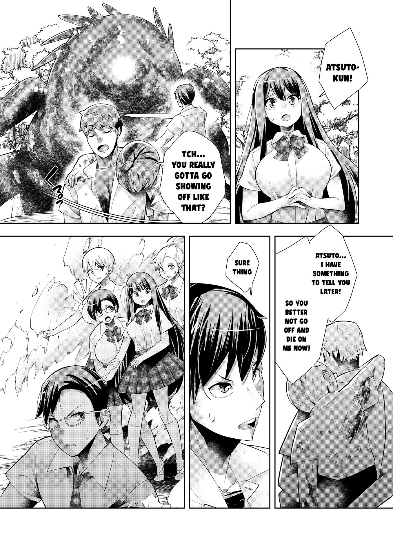 Youkoso Isekai e, dewa Shinde Kudasai. Chapter 4 page 21 - 