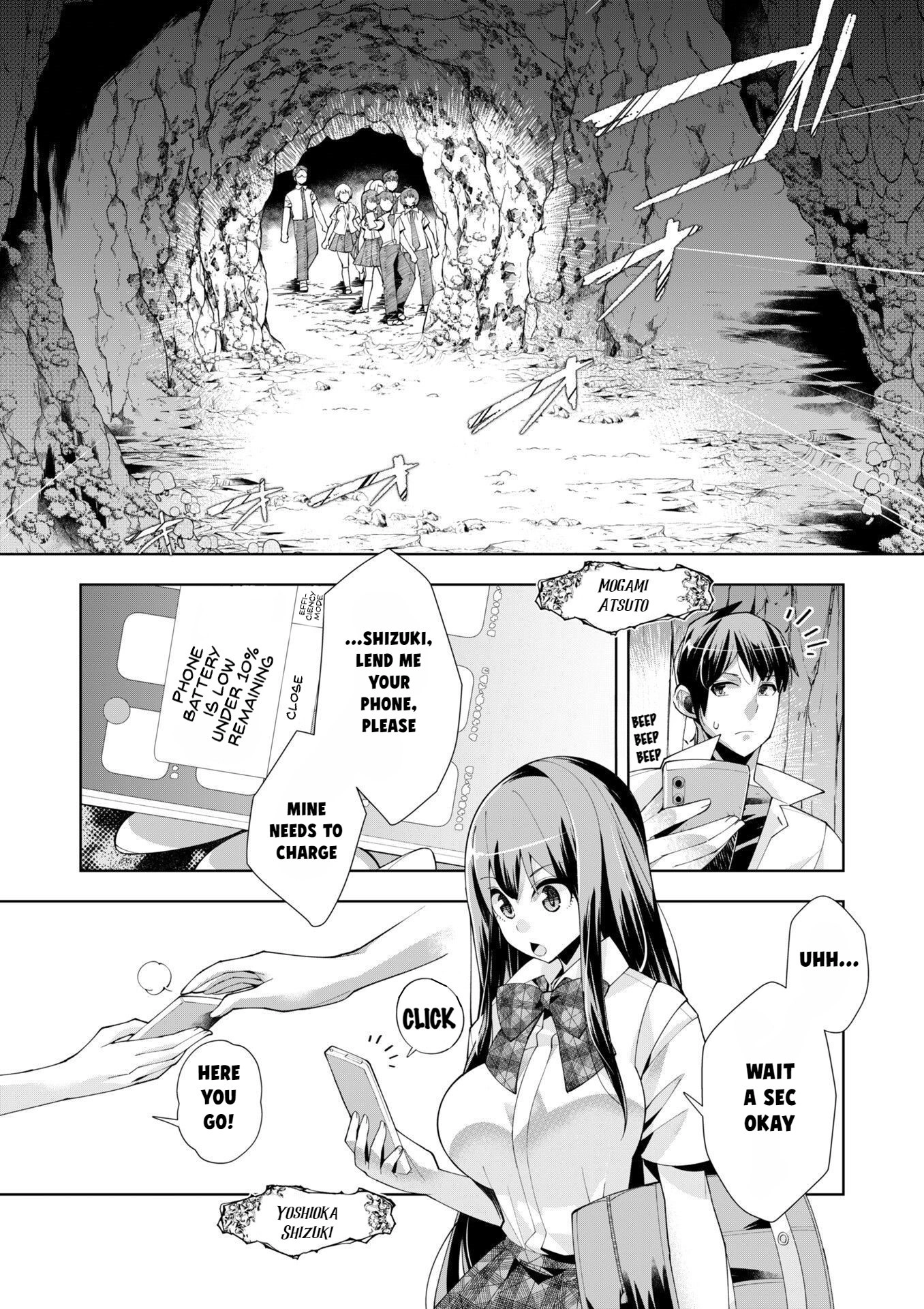 Youkoso Isekai e, dewa Shinde Kudasai. Chapter 6 page 2 - 