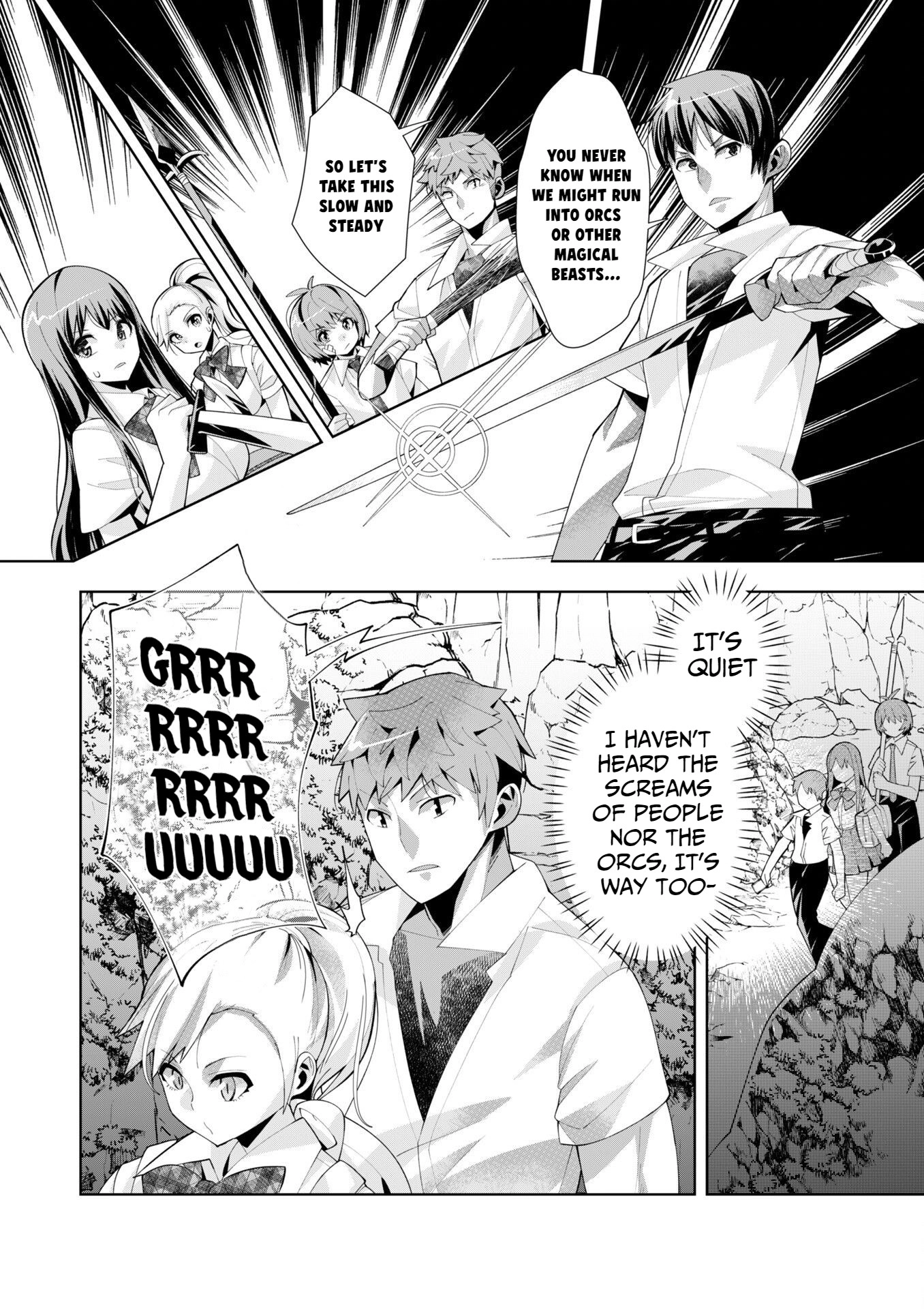 Youkoso Isekai e, dewa Shinde Kudasai. Chapter 6 page 5 - 