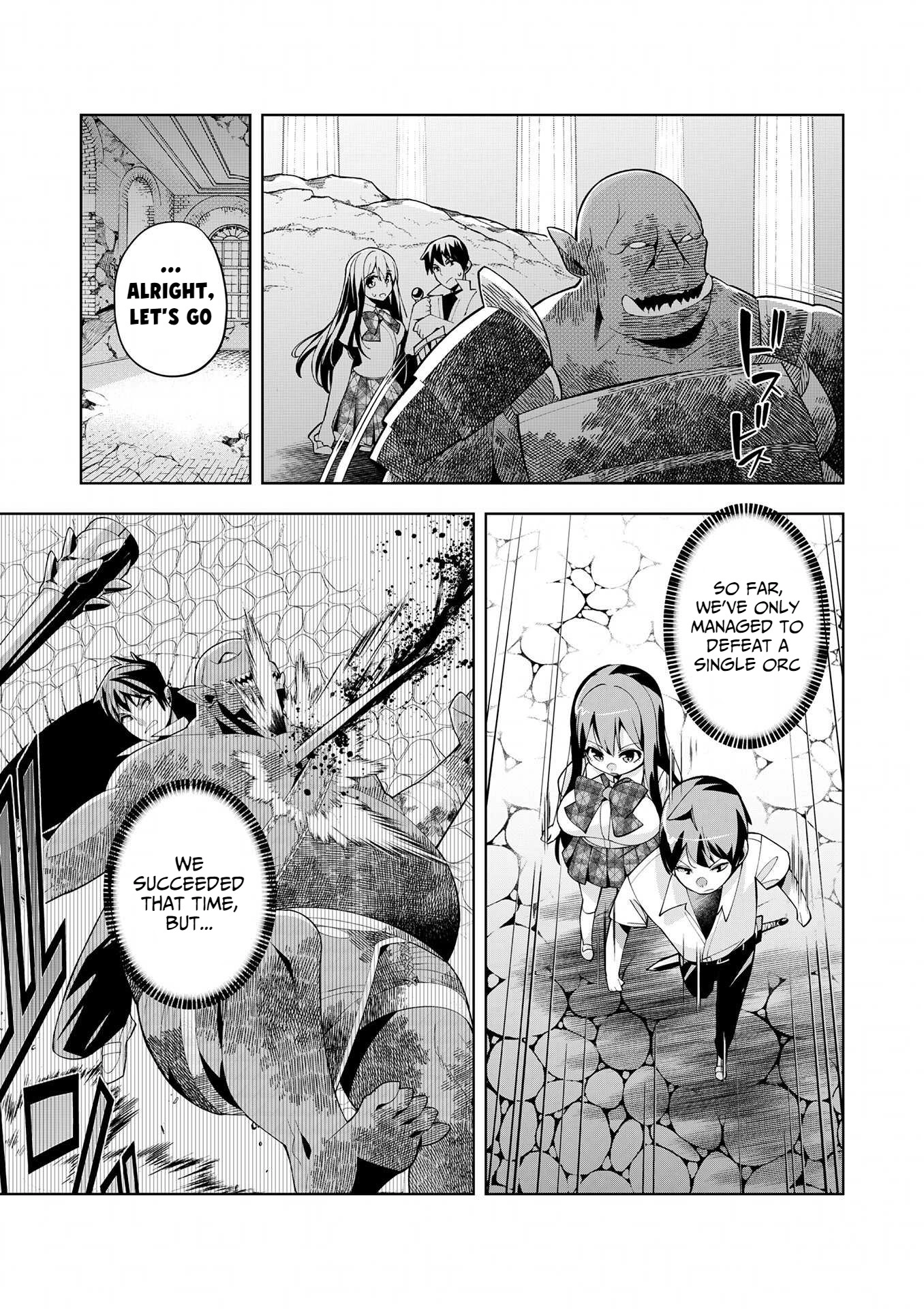 Youkoso Isekai e, dewa Shinde Kudasai. Chapter 8 page 3 - 