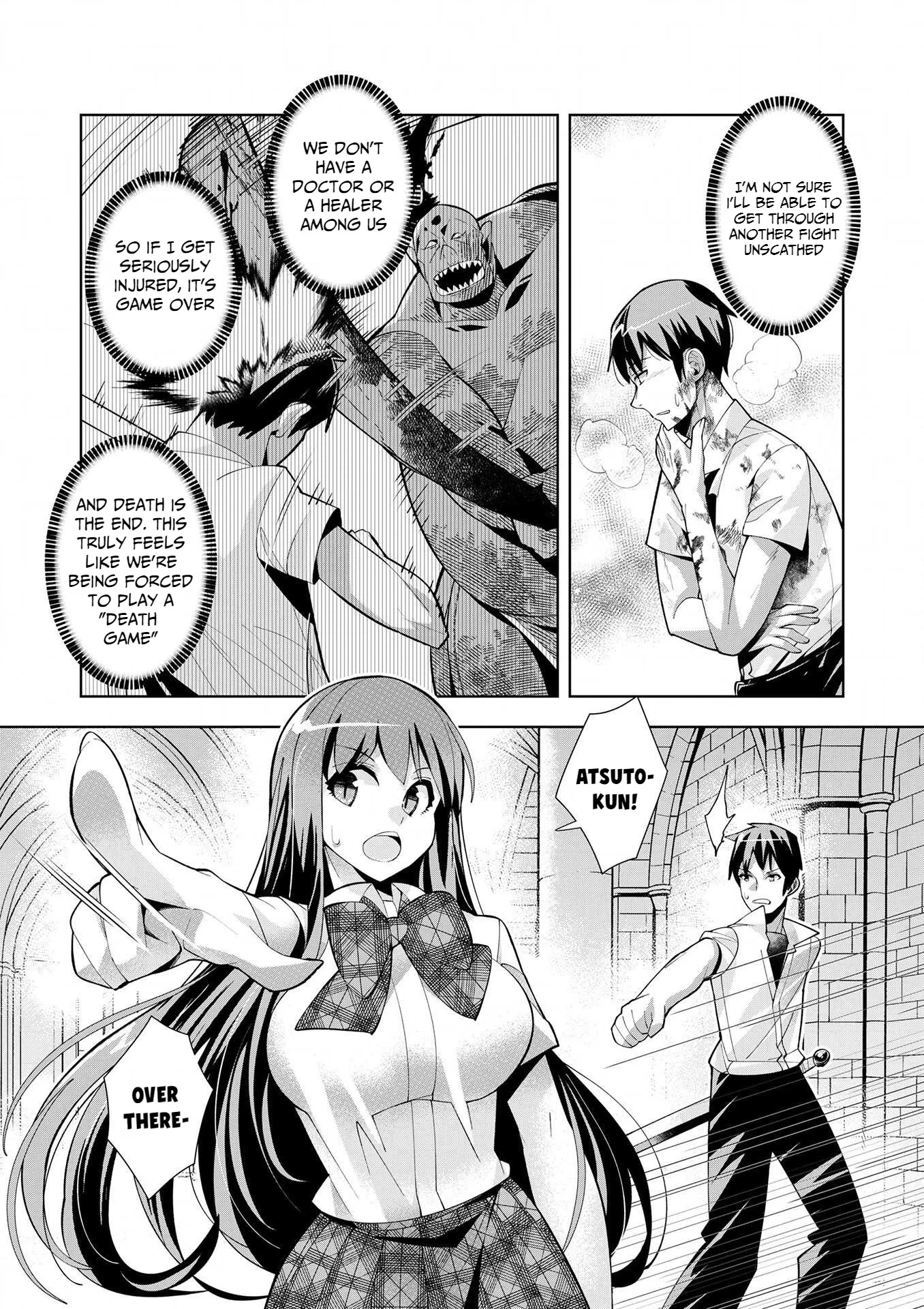 Youkoso Isekai e, dewa Shinde Kudasai. Chapter 8 page 4 - 