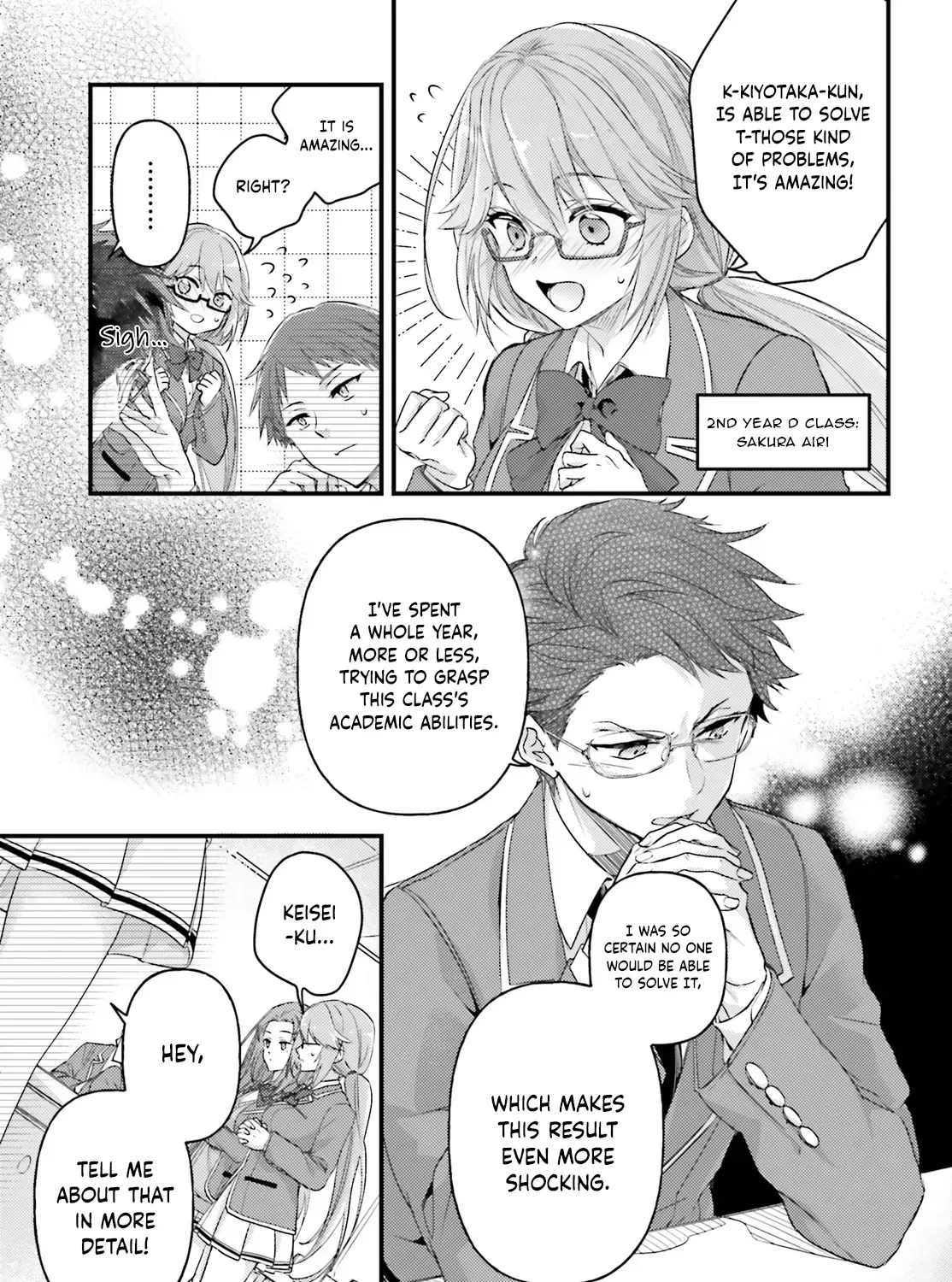 Youkoso Jitsuryoku Shijou Shugi no Kyoushitsu e 2-nensei-hen 2nd Stage Chapter 1 page 35 - 