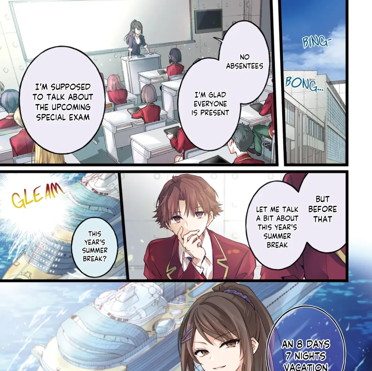 Youkoso Jitsuryoku Shijou Shugi no Kyoushitsu e 2-nensei-hen 2nd Stage Chapter 12 page 1 - 