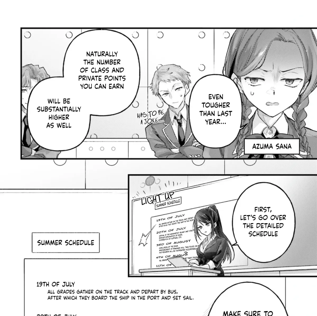 Youkoso Jitsuryoku Shijou Shugi no Kyoushitsu e 2-nensei-hen 2nd Stage Chapter 12 page 19 - 