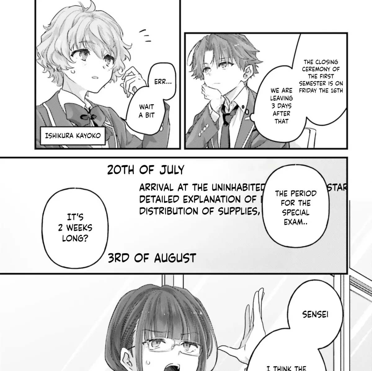 Youkoso Jitsuryoku Shijou Shugi no Kyoushitsu e 2-nensei-hen 2nd Stage Chapter 12 page 21 - 