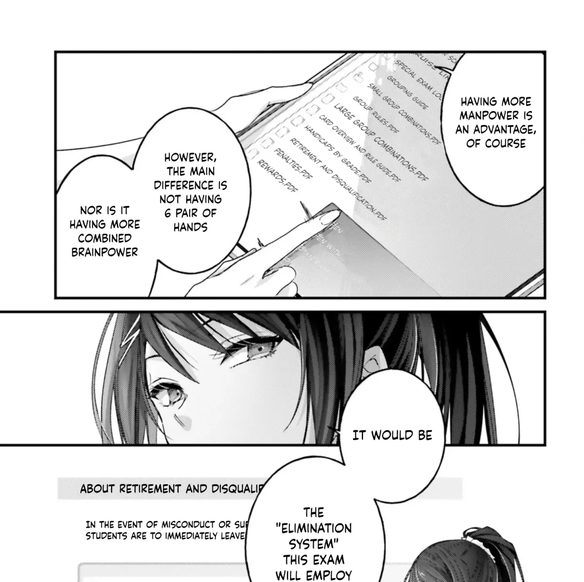 Youkoso Jitsuryoku Shijou Shugi no Kyoushitsu e 2-nensei-hen 2nd Stage Chapter 12 page 67 - 