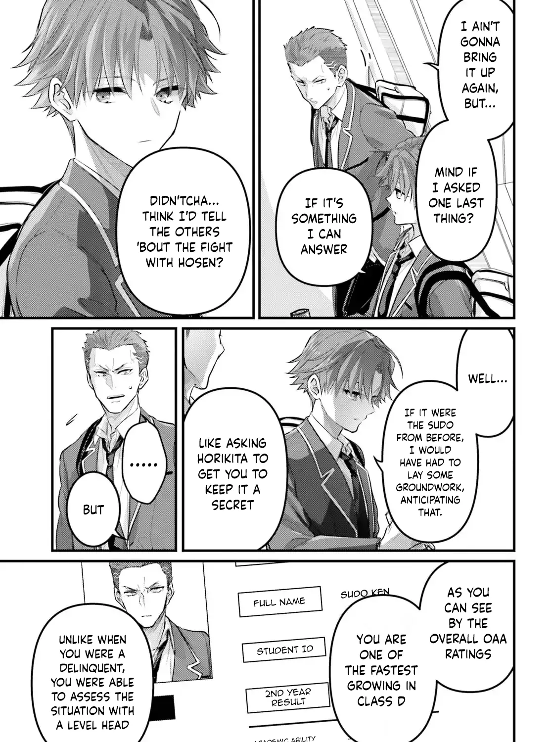 Youkoso Jitsuryoku Shijou Shugi no Kyoushitsu e 2-nensei-hen 2nd Stage Chapter 5 page 43 - 
