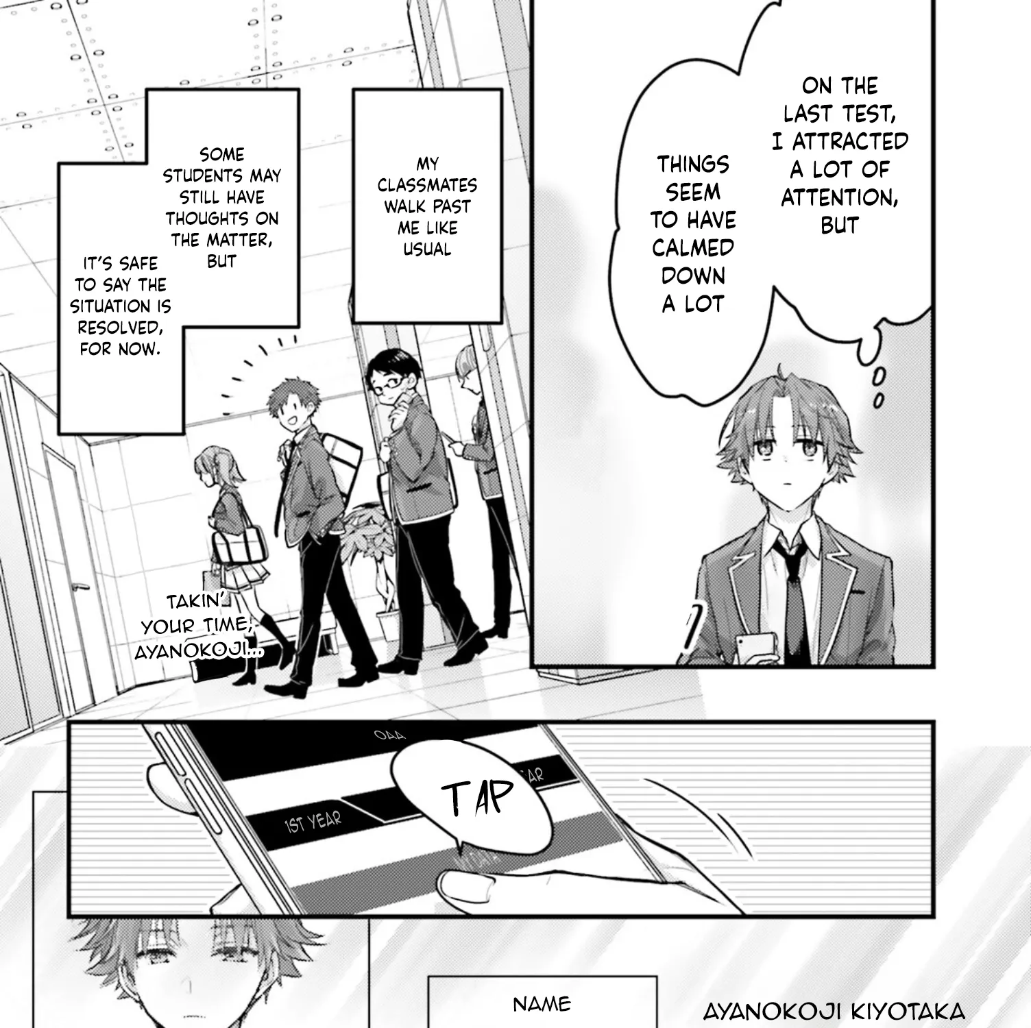 Youkoso Jitsuryoku Shijou Shugi no Kyoushitsu e 2-nensei-hen 2nd Stage Chapter 6 page 13 - 