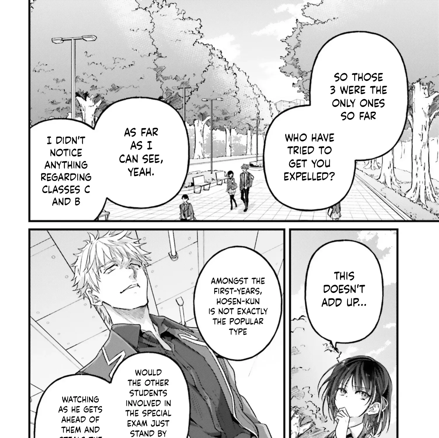Youkoso Jitsuryoku Shijou Shugi no Kyoushitsu e 2-nensei-hen 2nd Stage Chapter 7 page 9 - 