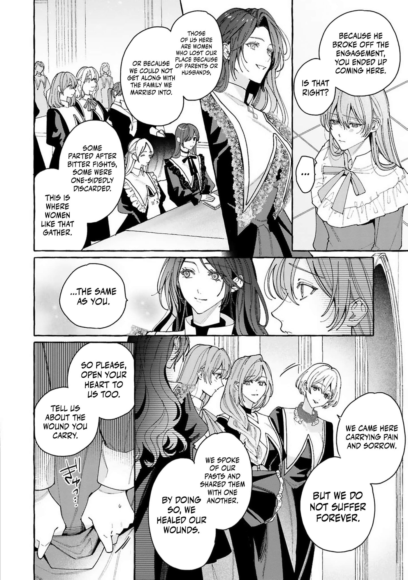 Youkoso Shuudouin e, Koko wa Tsuihou Sareta Onna-tachi no Rakuen yo Chapter 1 page 14 - 