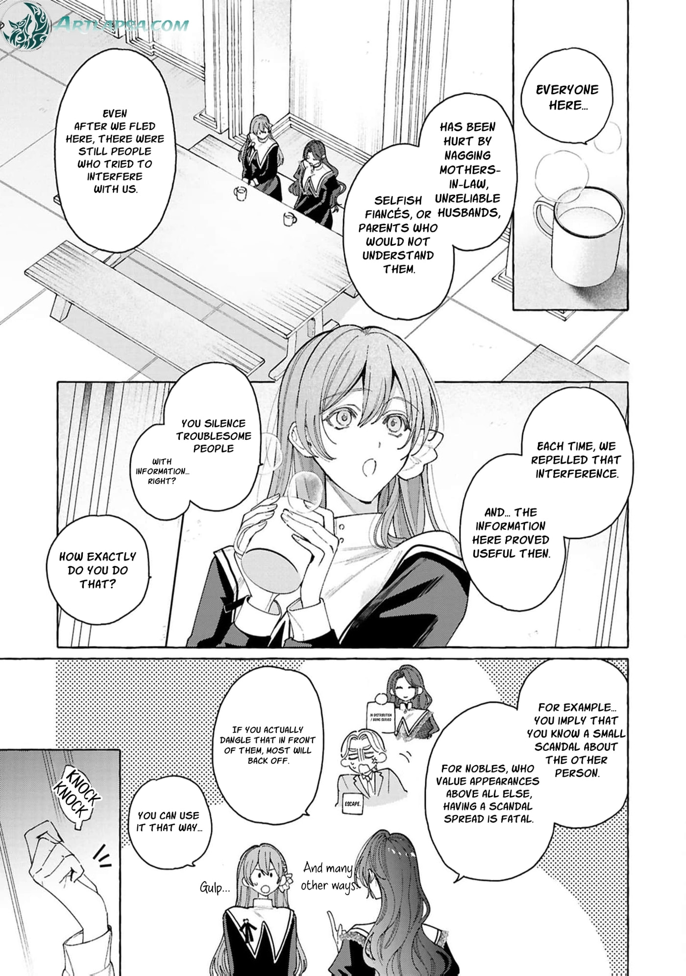 Youkoso Shuudouin e, Koko wa Tsuihou Sareta Onna-tachi no Rakuen yo Chapter 2 page 16 - 